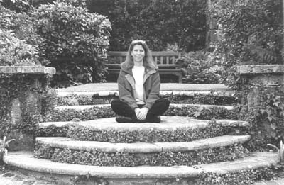 Elizabeth Welch at Bodnant Gardens.