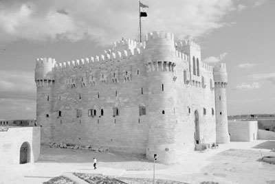 Fort Qaitbey (the Citadel of Qaitbey) in Alexandria, Egypt (site of the Pharos Lighthouse). Photos: Kinney