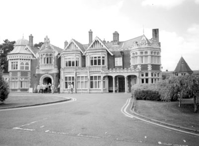 Bletchley Park, or “Station X,” wartime home to codebreakers in England. Photo: Pacheco