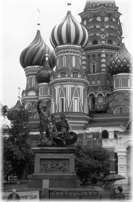 St. Basil’s Cathedral in Moscow.