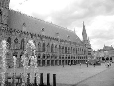 Cloth Hall and belfry — Ypres. 