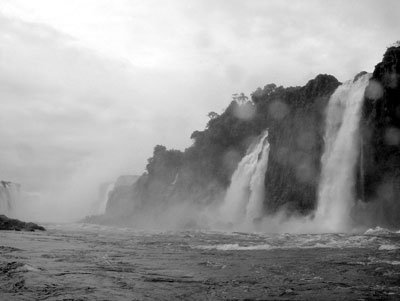 The falls from the Brazilian side (spelled Iguassu in Brazil). Photo: Bishop