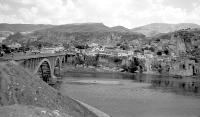 Bridge over the Tigris River at Hasankeyf.