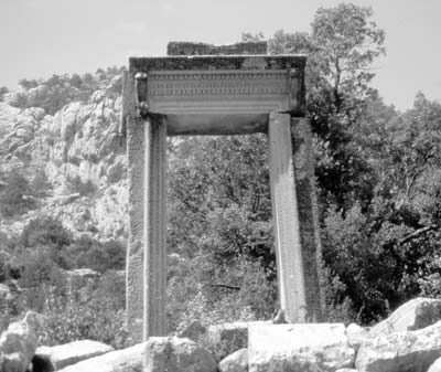Temple of Hadrian — Termessos.