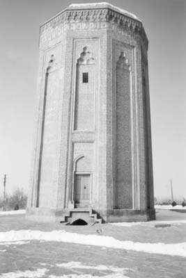 Mausoleum at Naxcivan. Photo: Shafer