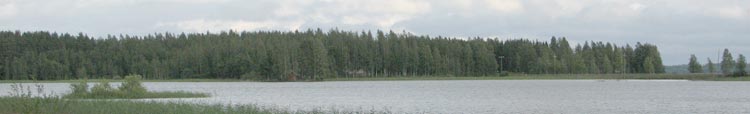 Lake Puruvesi in Kerimäki in Finland’s Lake District.