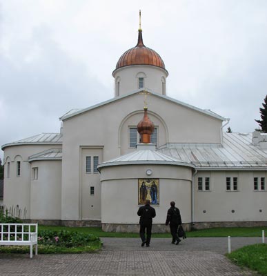 The main church at New Valamo Monastery