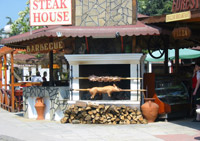 One of several Western-style restaurants in Sunny Beach, Bulgaria.