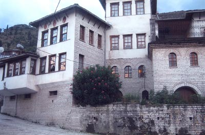 Typical Ottoman residence in Berat.