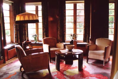 Interior of the Van Buuren House.