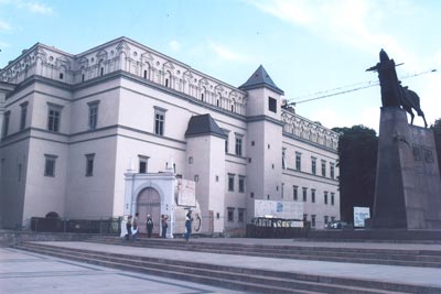 Façade of the reconstructed Royal Palace — Vilnius, Lithuania. Photos: Skurdenis