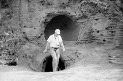 WWII Japanese hospital cave on Iwo Jima.