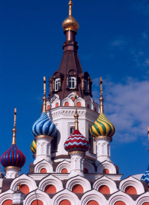 Russian Orthodox church in Kazan.