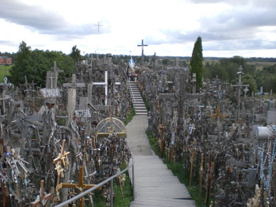 Lithuania’s Hill of Crosses.