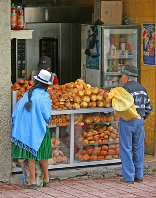 Bakery in Cuenca.