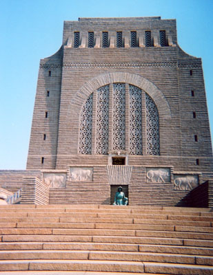 The Voortrekker Monument and Museum in Pretoria.