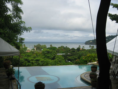 Pool at Pelican Eyes resort. Photo: Arritt