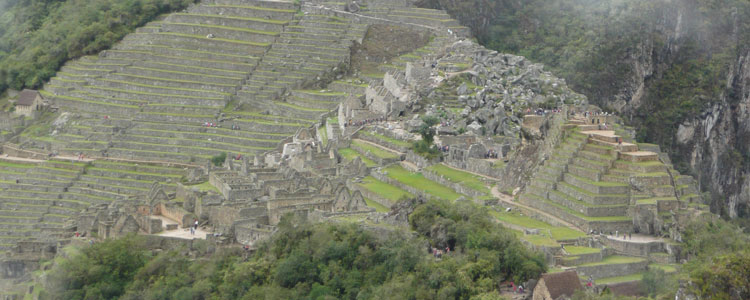 View of Machu Picchu from Waynapicchu.