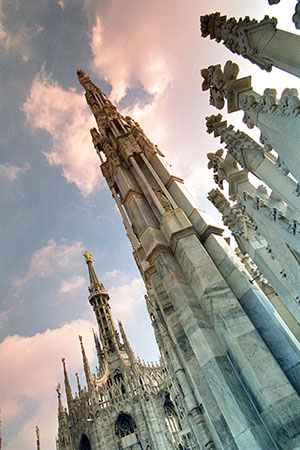 Milan’s gloriously Gothic cathedral will finally see its next-door museum reopen in 2010. Photo: Dominic Bonuccelli