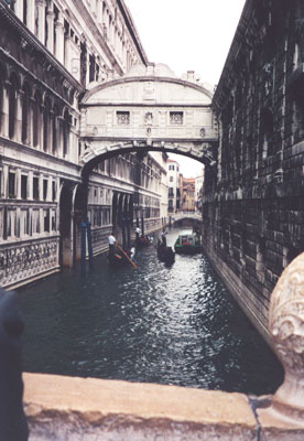 Bridge of Sighs, Venice. Photo: Hesselbrock