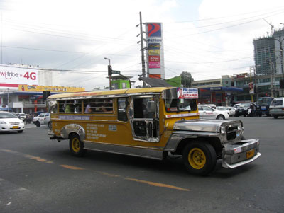 A jeepney.