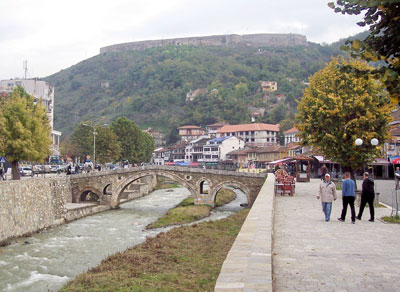 Old Town riverfront in Prizren, Kosovo. Photos: Keck