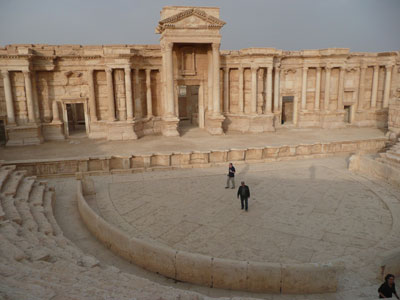 Amphitheater at Palmyra.