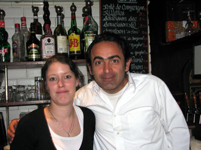 Nathalae and Tromas, owners of L’Insolent — Paris. Photos: Phelan