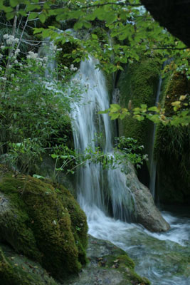 One of the hundreds of waterfalls in Croatia’s Plitvice National Park. Photo: Pyle 