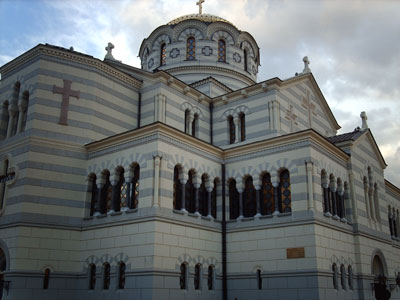 St. Vladimir’s Cathedral in Sevastopol.