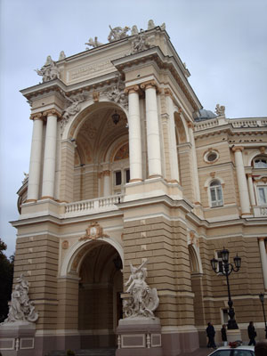 Odessa’s opera house.