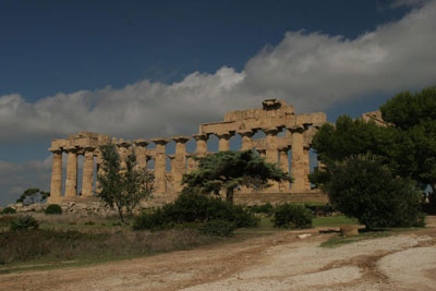 Greek temple ruins at Selinunte, Sicily. Photo: Pyle