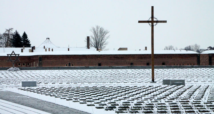 The National Cemetery at the Small Fortress in Terezín.