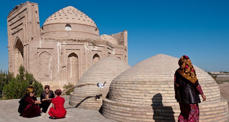 Kunya-Urgench, a UNESCO World Heritage Site, is situated in northwestern Turkmenistan.