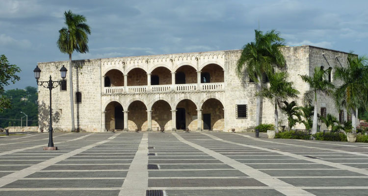 The 16th-century palace of Diego Columbus and his wife, María de Toledo.