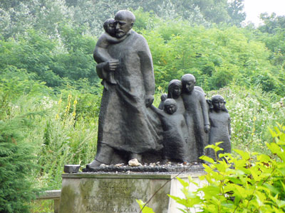 Memorial to Janusz Korczak — Warsaw. Photo: Hendrickson