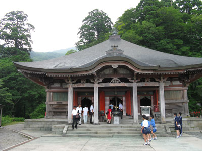 Daisen-ji Temple is a popular destination on Mt. Daisen.