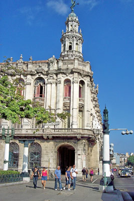 Gran Teatro de la Habana on the Paseo del Prado — Havana, Cuba. Photo by Randy Keck