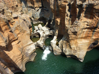 Bourke’s Luck Potholes in the Mphumalanga area of South Africa.