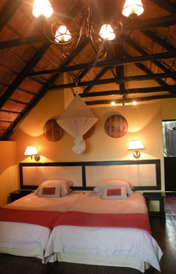 Accommodations in Hluhluwe, KwaZulu-Natal.