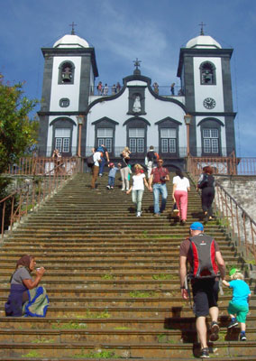 Nossa Senhora do Monte Church in Funchal’s Monte parish.