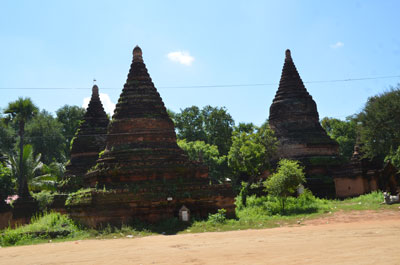 Pagodas in Bagan.