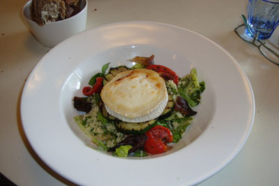 Goat cheese salad at Café Walem in Amsterdam. 