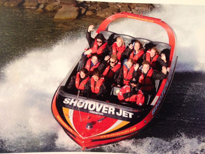 Capturing the excitement of the ultimate jet boat ride.