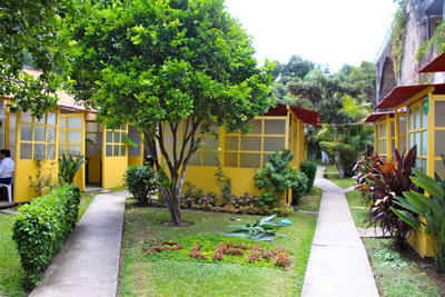 Individual classrooms at the Francisco Marroquín school.