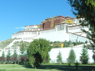 Potala Palace in Lhasa.