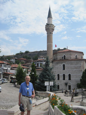 Lynn Probst in Safranbolu, Turkey.