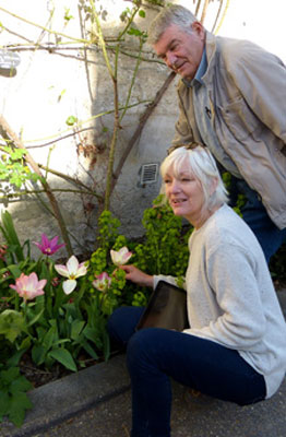 Brigitte Liberéau and Alain Biard led me on a tour of Chédigny. Photos by Yvonne Michie Horn