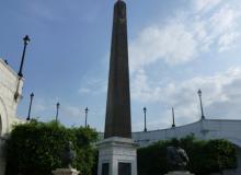 French Park monument in Casco Viejo, Panama City, Panama