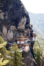 Taktsang (Tiger’s Nest) Palphug Monastery, upper Paro Valley, Bhutan.